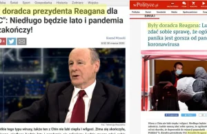 Gazeta Polska przeprowadziła wywiad z martwym od 10 lat doradcą Reagana
