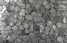 1753 rzymskie denary zostały odkryte pod Hrubieszowem, w sumie 5,5 kg srebra