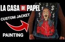 LA CASA DE PAPEL CUSTOM JACKET PAINTING 2020 / DOM Z PAPIERU - NETFLIX