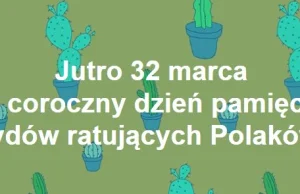 Dzień pamięci Żydów ratujących Polaków