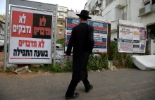 Koronawirus w Izraelu. Ultraortodoksyjni Żydzi łamią ograniczenia