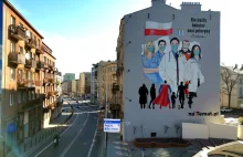 Namalowaliśmy w Warszawie mural dla lekarzy i pielęgniarek. Prawdziwi bohater...