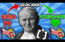 Pojednanie kibiców po śmierci Jana Pawła II