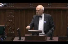 Janusz Korwin Mikke - Wasza tarcza to mordowanie gospodarki!