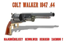 Rewolwer czarnoprochowy Colt Walker 1847 .44 (0020) Uberti