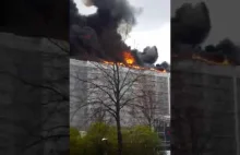 Pożar mieszkalnych wieżowców w Berlinie