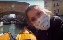 Wioślarki rozwożą łodziami żywność mieszkańcom Wenecji