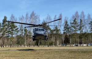 Śmigłowiec Black Hawk patroluje Trójmiasto