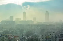 Warszawa spowita smogiem. Jakość powietrza jest fatalna