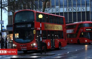 Już pięciu kierowców londyńskich autobusów, zmarło na Covid19.