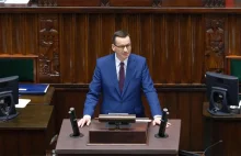 Premier w Sejmie: spodziewamy się szczytu zachorowań w maju lub czerwcu
