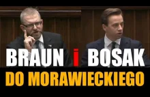 Bosak i Braun do Morawieckiego - SEJM 06.04.2020