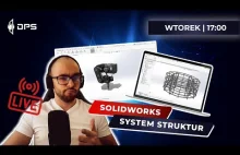 Tajniki SOLIDWORKS na żywo! Dziś o 17:00 na YouTube.