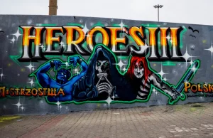 Powstało GRAFFITI z gry Heroes III