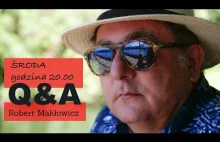 Już dzisiaj na żywo Q&A na kanale R. Makłowicza