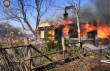 Białoruś: chciał wypalić trawę, spalił całą wieś
