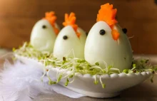 Jajka na Wielkanoc - dekoracje z jajek gotowanych