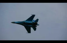 Su-27 during Gdynia Aerobaltic Show.4K