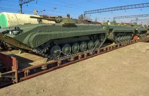 37 BMP-1 z Polski na Ukrainie