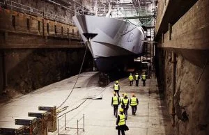 Szwecja w obawie przed Rosją reaktywowała podziemną bazę marynarki wojennej