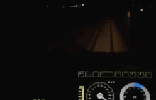 Jazda lokomotywą z prędkością ~280 km/h