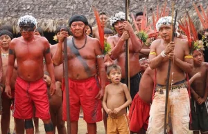 Indiańskie plemię również dotknięte epidemią, prawdopodobnie dzięki misjonarzom.