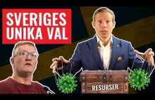 20 minut materiału, o aktualnej sytuacji koronawirusowej w szwecji