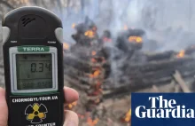 Licznik Geigera przekracza 16-krotnie normę w Czarnobylu.
