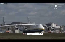 Lądowanie AN-225 Mrija 14.04.2020 Warszawa Lotnisko Chopina + Live ATC Tower 1