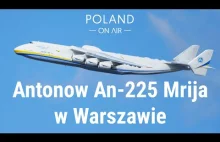 Antonow An-225 Mrija w Warszawie 14.04.2020