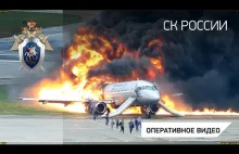 Suchoj Superjet 100 - pożar z 5 maja 2019