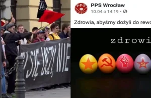 Komunistyczne grafiki na profilu Polskiej Partii Socjalistycznej -...