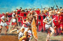 Bitwa pod Sentinum - zwycięstwo Rzymian dzięki poświęceniu się wodza