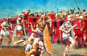 Bitwa pod Sentinum - zwycięstwo Rzymian dzięki poświęceniu się wodza