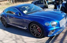 Bentley wart 1,5 miliona zł zniknął na trzy godziny.