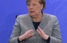 Merkel tłumaczy dlaczego izolacja i obostrzenia są kluczowe w walce z wirusem