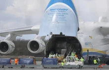 Antonow An-225 Mrija, lecąc do Polski, pobił rekord