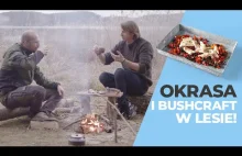 Okrasa w LESIE! Pstrąg z ogniska i BUSHCRAFT! ️ | Bushcraftowy & Karol Okrasa
