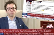 Pereira użył całego TVP Info, bo nie radzi sobie ze złośliwościami na Twitterze