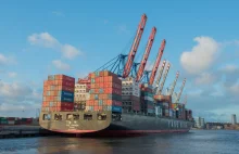 9 dużych armatorów kontenerowych kontroluje 90% rynku transportu dalekomorskiego
