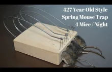 Odtworzenie i przetestowanie pułapki na myszy z projektu z 1590 roku