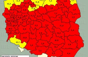 Duże zagrożenie pożarem w otwartych dziś lasach