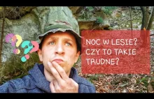 Bushcraftowy biwak solo w prywatnym lesie. Co tak naprawdę jest potrzebne...