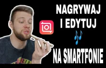 INSHOT poradnik : nagrywanie głosu do wideo, efekty, muzyka za darmo