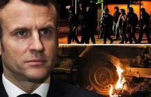 Zamieszki w Paryżu - koronawirus i egzekwowanie lockdownu za brutalne...