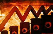 Cena ropy WTI spadła w poniedziałek wieczorem poniżej zera