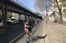 Berlin oddaje rowerom całe pasy ruchu
