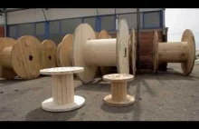 Jak wygląda produkcja drewnianych bębnów na kable