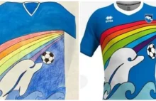 Drużyna z Serie B zagra w koszulkach zaprojektowanych przez 6-latka