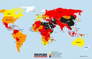 Światowy Indeks Wolności Prasy. Polska spadła na 62. miejsce. "Media...